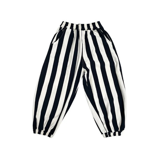 B&W Striped Trouser